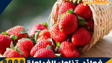 فوائد تناول الفراولة