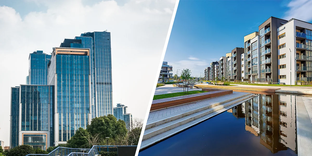 العقارات التجارية أم السكنية