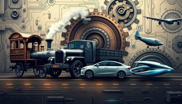 تطور وسائل النقل عبر العصور